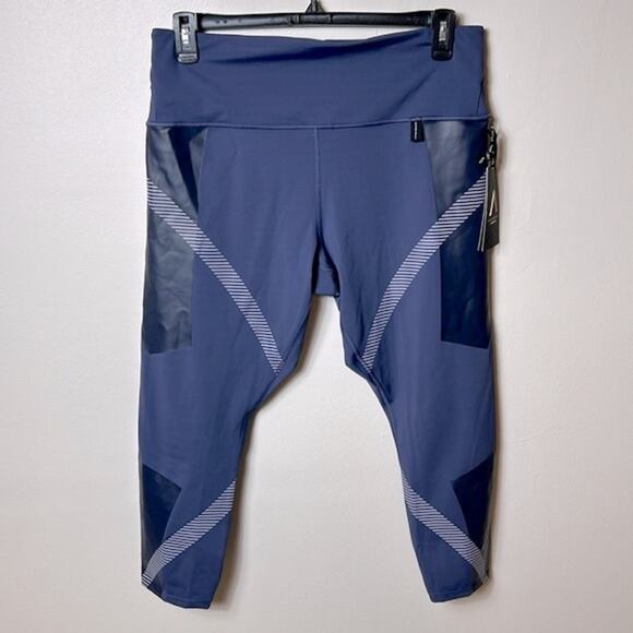 NWT Athleta X Allyson Felix Legend 7/8 tights leggings in Medieval Violet - Picture 3 of 14